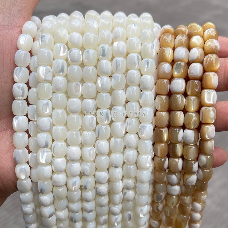 Jingde Jewelry Natural Horse Hoof Snail Shell Beads - Barrel & Loose Beads for DIY Jewelry Accessories