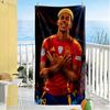 Yamal Spain Football Celebration Beach Towel Super Soft Microfiber Quickdry Fabric Comfortable Lightweight