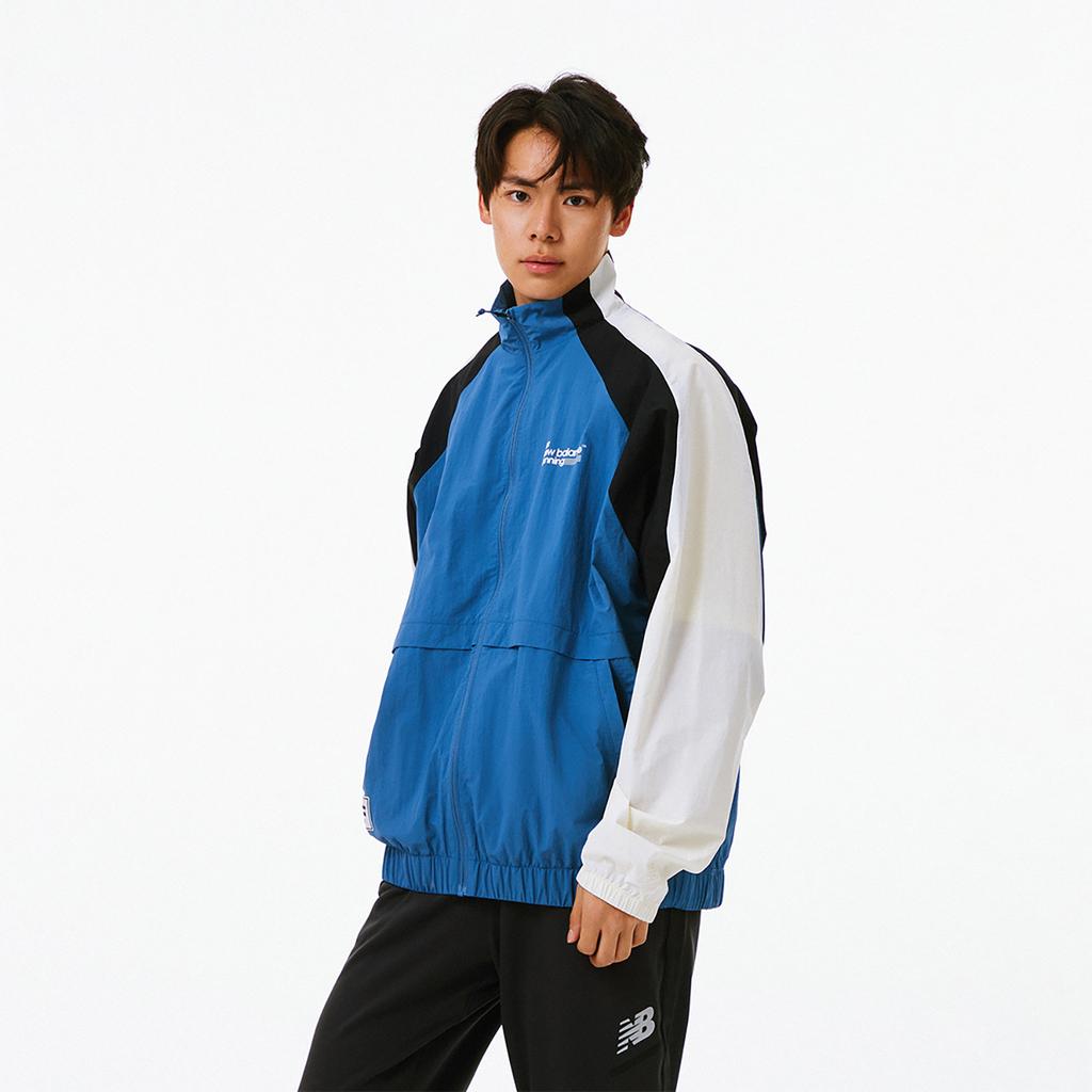 New Balance SS24 Jackets & Coats Unisex Blue NAE12131-DBL