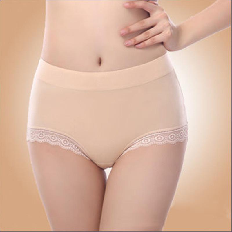 Comfortable And Breathable Modal Cotton High Waist Triangle Women Underwear For All Seasons