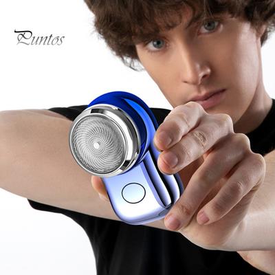 Electric Shaver USB Rechargeable Pocket Size Portable Safe Mini Travel Shaver Men Cordless Hair Beard Trimmer Remover Tool