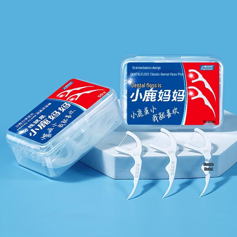 

Little Deer Mom Classic Ultra-Fine Dental Floss Sticks