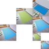 Moderní minimalistická koupelnová protiskluzová rohož z PVC s masážním designem pro bezpečné sprchování