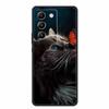 Phone Case For Vivo V30 Lite 4G Back Cover Case Shockproof Black Silicone Soft Funda For Vivo V30 Lite Case 6.67" V 30 Lite Capa