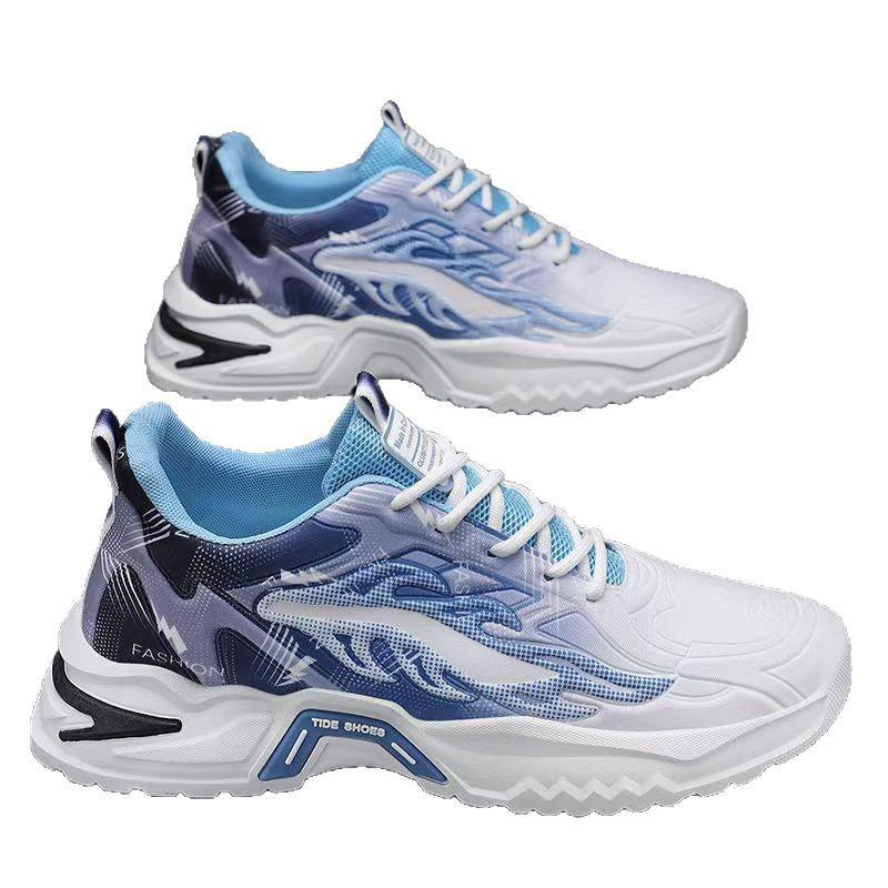 Neue Sommer Herren Sneaker Atmungsaktiv Stoßdämpfung Basketballschuhe Lässige Trendschuhe für Jugendliche Studentenschuhe