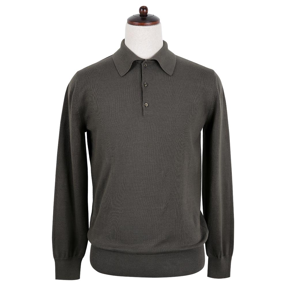 Solti 14Gg Polo Collar Knit (Brown)