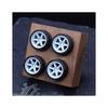 PuffStudio Custom Wheels of with Logo RAYS Wheel Outer Including Tire 1/64 (Set 1) Tires, TE37V. Diameter Approx. 7.5mm / Tire Approx. 9.3mm /