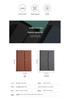 A5 Three-fold Loose-leaf Notebook with Card Slot and Receipt Holder for Office Meetings