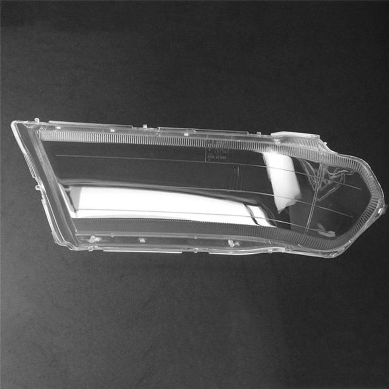A03E-1Pair Car Headlight Shell Lamp Shade Transparent Lens Cover Headlight Cover For Mitsubishi Sport Pajero Race