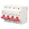 Interlock Miniature Circuit Breaker Dual Power Transfer Switch with Bus Bar 2P+2P AC 240‑400V 80A