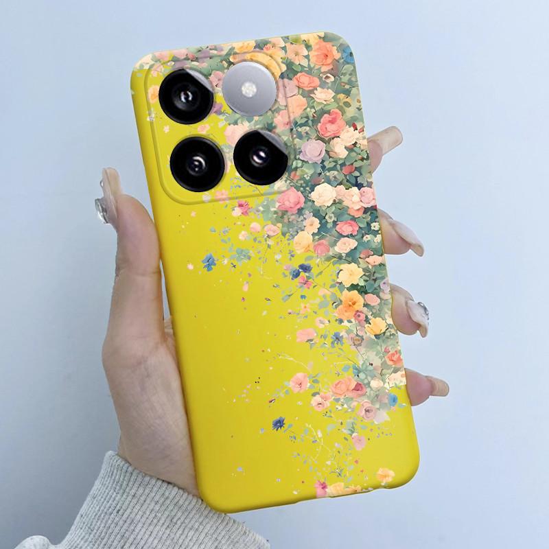 

For Xiaomi 14T Pro 5G Case Flower Girl Design Silicone Soft Back Cover For Xiaomi14t XiaoMi 14T 14 T Pro 5G Shell Housing Coque Xiaomi 14T Pro 5G