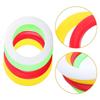 Plastic Flying Disc Toys Hollow Shape for 16Pcs Family Use