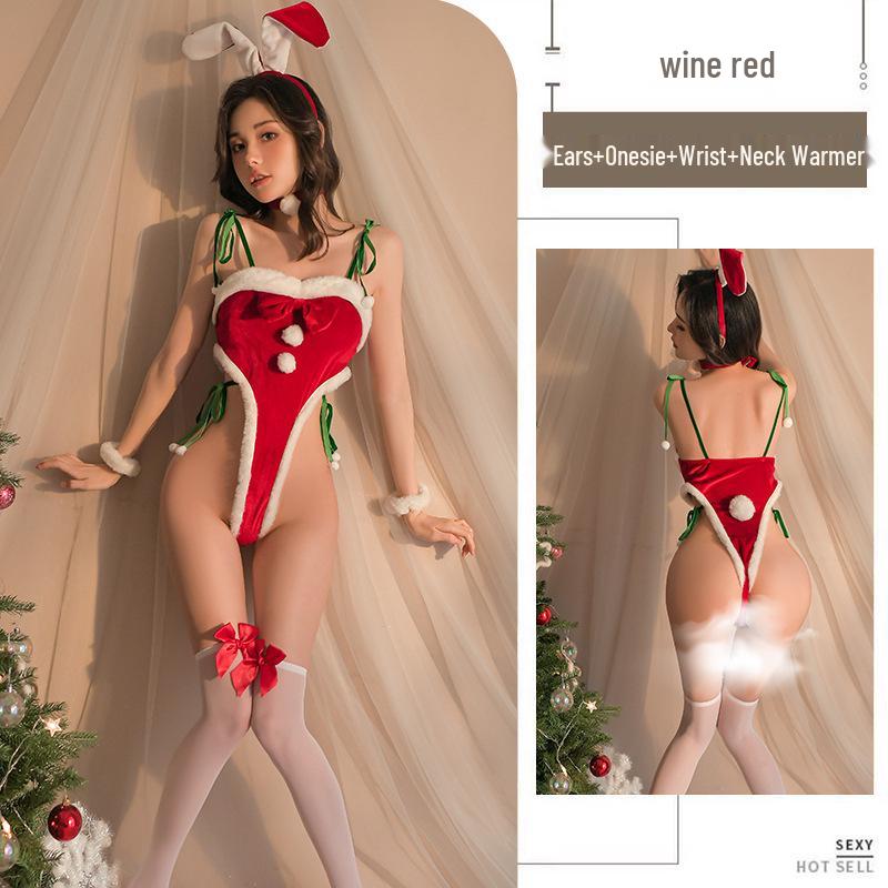 Sexy Bunny Girl Cosplay Weihnachts- & Neujahrsset