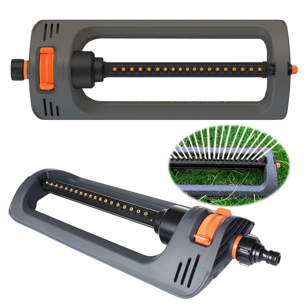 Oscillating Sprinkler Indestructible Rustproof Automatic Swing Irrigation Sprinkler 4 Modes for Large Lawn Yard and Garden Gass