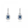 Swarovski 5619500 Una Angelic Hoop Drop Earrings