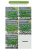Retractable Grille with Faux Greenery for Balcony or Garden Decoration