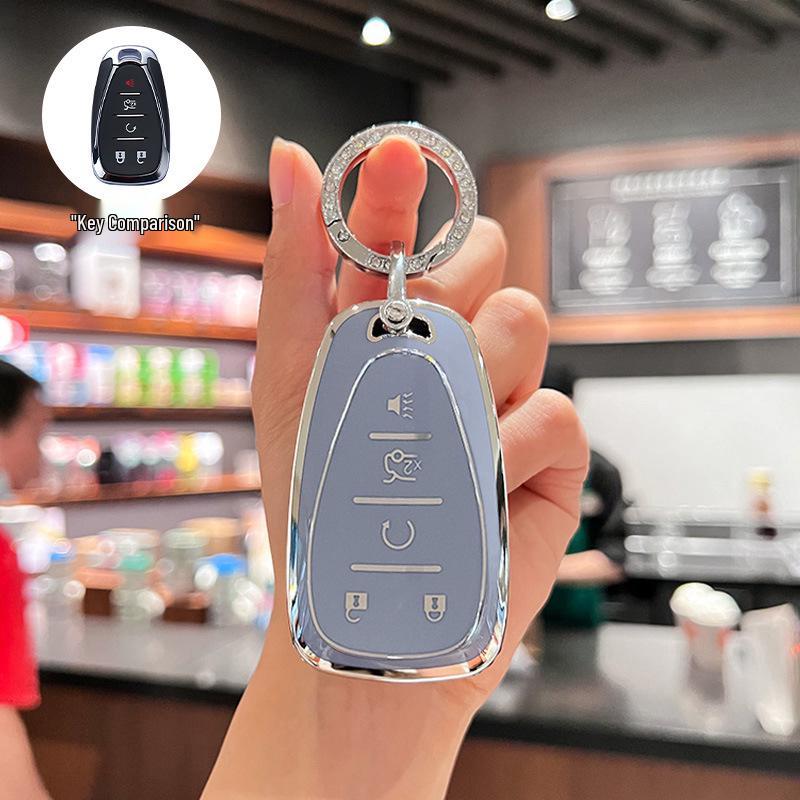 Compatible Chevrolet Key Cover for Volando, Malibu XL, Chuangku, Chuangjie, Explorer, Shell Buckle, and Changxun Models – Full Protection