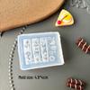Stampi per Unghie Artistiche 3D in Alta Trasparenza - Design Orsetto, Fiocco, Bouquet