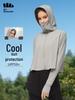 Beneath Women's UPF50+ Cooling Hooded Sun Protection Cape