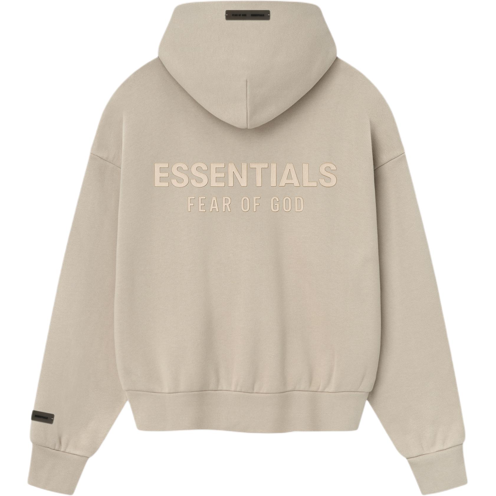Fear of God Essentials Classic Худи на молнии Timber Мужской Верх Серый 192SP254781F XL 14598₽