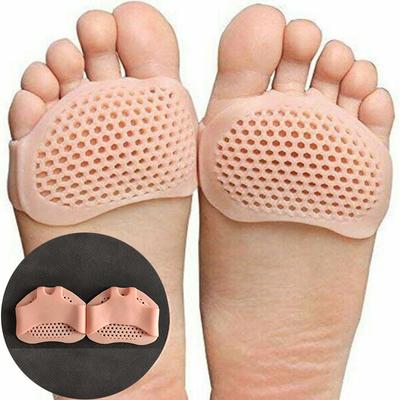 Foot Pain Cushions Forefoot Pads Antiskid Supersoft Insoles Portable Comfortable Forefoot Pads Durable