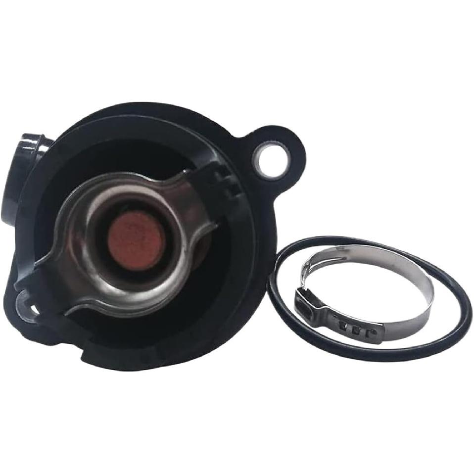 8M0137816 Thermostat Assembly With Housing Compatible For Mercury 450R 3.4L V6 4.6L V8 4Stroke 175-300 HP Outboard Motors 8M0162139