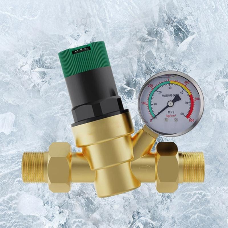 DN15 Wasserdruckregler Ventile Gewährleistet Stabile Durchflussmengen Verhindert Lecks Einfache Sicherheitsventile für Hauswasserversorgungssysteme
