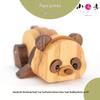 Lying Panda Wood Art DIY Cartoon Animal Toy Kit - Team Building Handmade Workshop Ornament