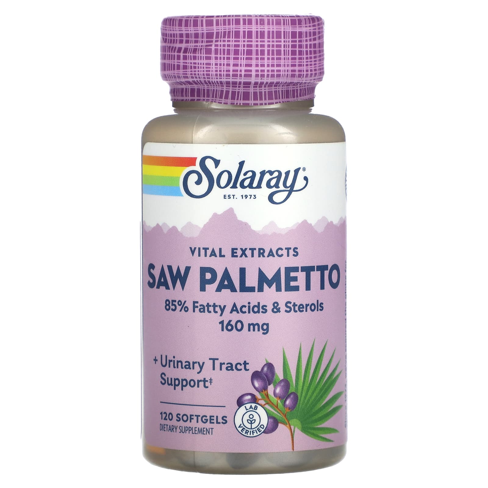 

Saw Palmetto Berry Extract, 160 Mg, 120 Softgels