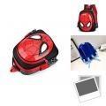 Usa lo Zaino 3D di Spiderman con Materiale Facile da Pulire per Ragazzi e Ragazze Attivi