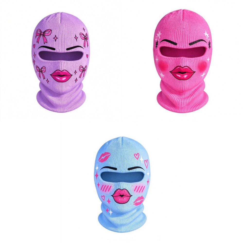 Old Man Face Mask Human Face Cycling Mask Printed Face Cover  Motorcycle