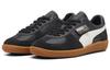 PUMA Palermo Leather Black Feather Grey Gum 396464-03