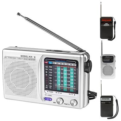 Radio Portabil FM AM SW Buzunar Pointer Receptor Radio Afișaj LCD Radio pe Baterii Walkman pentru Uz Interior Exterior Urgență