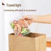 temeiju Disposable Plastic Lunch Boxes with Lids