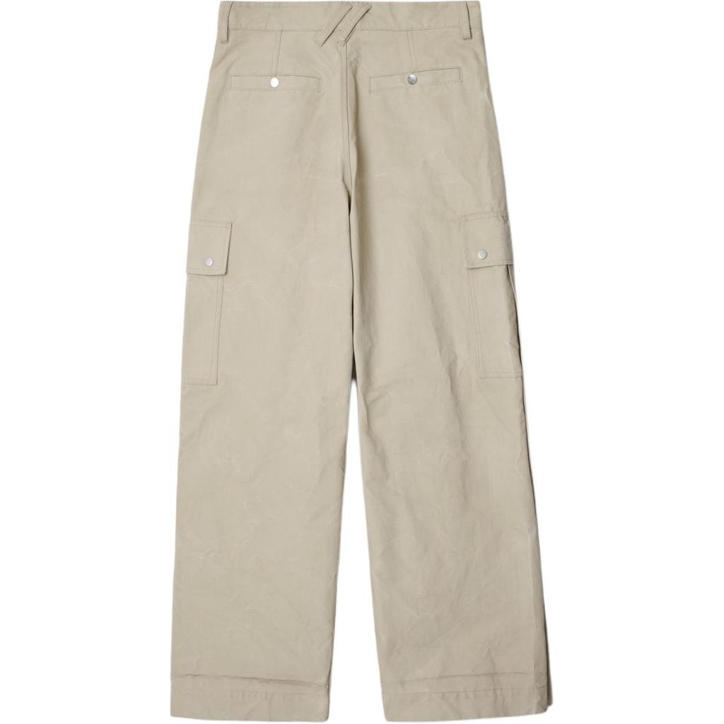 Burberry wide-leg cotton cargo trousers 80914741