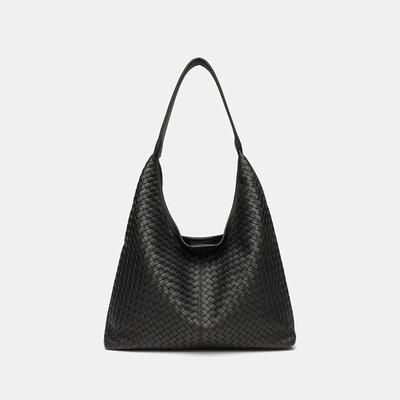 New Casual Versatile Woven Women's Bag Large-capacity Commuting Premium Retro Shoulder Bag Simple and Generous