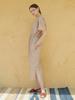 Myue Drawstring Dress Pink