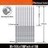 Nigao S2 Torx 801 Electric Screwdriver Bit, Solid Star-Shaped, 5mm Round Shank.