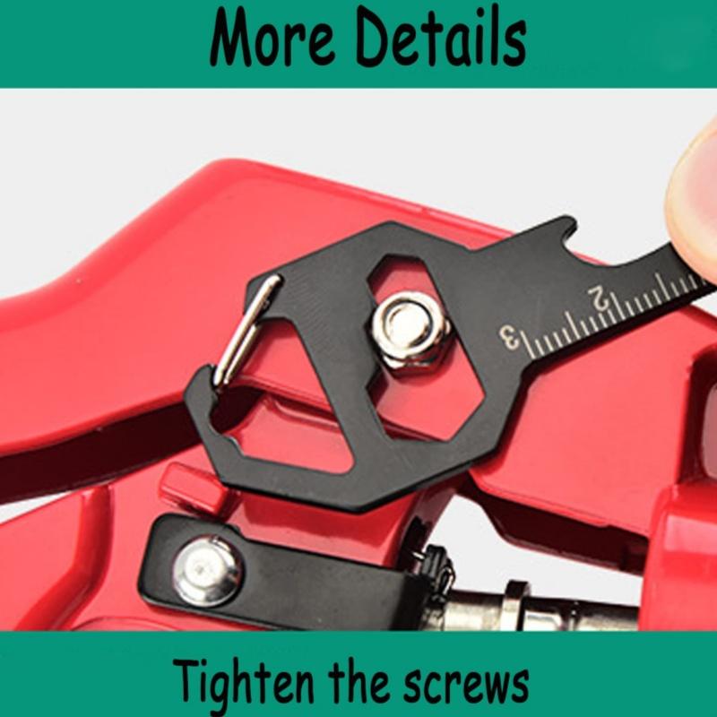 Stainless Steel 6-in-1 EDC Pocket Multitool Keychain Bottle Opener Wrench Portable Daily Carry Outdoor Tool