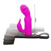 Women' Silicone Strap-on with Vibration and Clitoral Stimulator - Ultra Harness