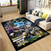 Monster Jam Truck Game Carpet for Living Room Bedroom Rug Kitchen Kids Door Unslip Floor Mat Birthday gift photography props Rug