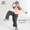 Girls' Summer 2025 Thin Casual Parachute Sport Pants
