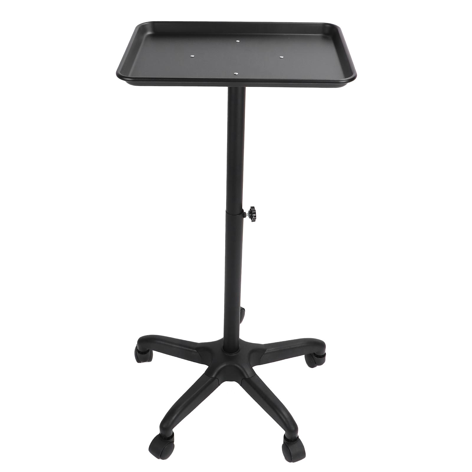 

Тележка для подносов из алюминия с регулируемыми колесами, простая в сборке для парикмахерских и салонов красоты