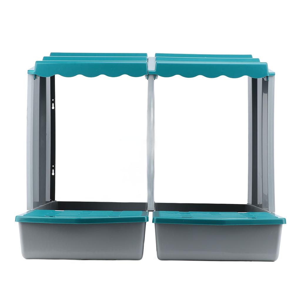 Chicken Nesting Box PP Chicken Egg Laying Box for Hens Ducks Poultry Comfortable Spacious Easy To Clean