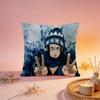 Trendy SSamurai Champlooing Cushion Cover Comfortable Durable Pillow Cover MultiScene for Home Office Car Sofa