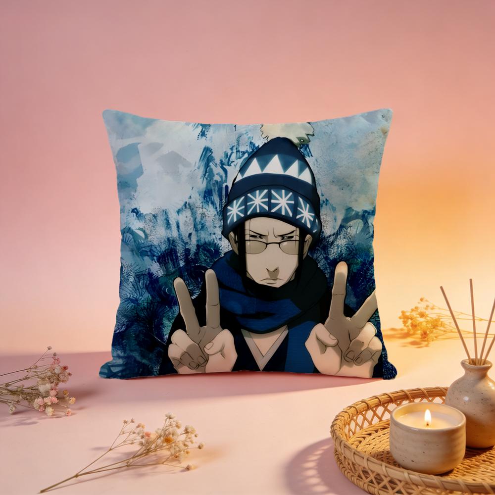 Trendy SSamurai Champlooing Cushion Cover Comfortable Durable Pillow Cover MultiScene for Home Office Car Sofa
