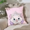 Cute TThe AAristoCatseS Throw Pillow Covers Pattern Cushion Cover Suitable For Sofa Bedroom Car Pillow Cover
