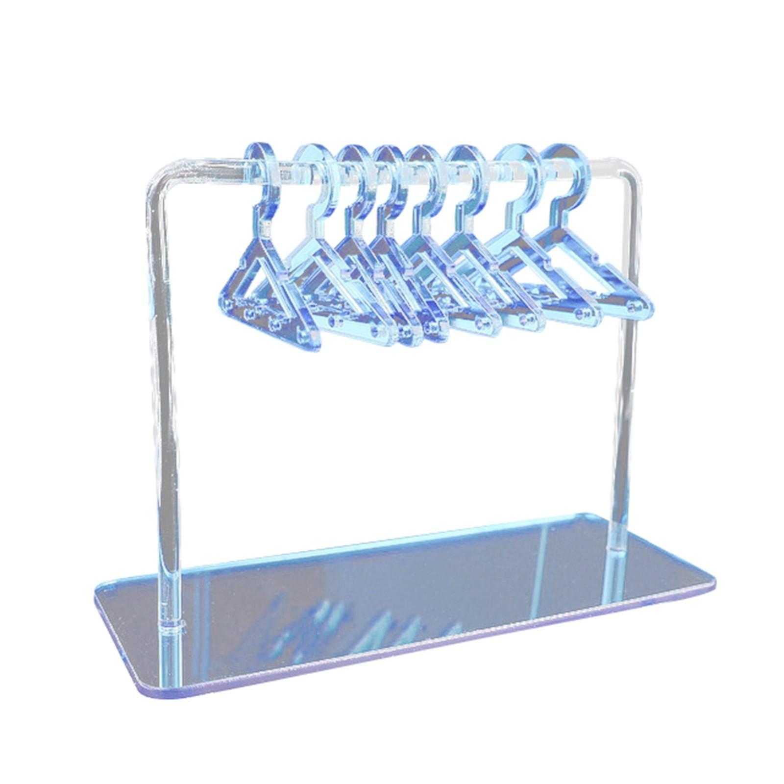 

Подвесная персонализированная стойка для сережек Акриловая вешалка Стильная стойка для хранения сережек One Size синий