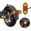 Electric Scooter Turn Signal Light Tail Lamp Brake Light with Steering Handle Compatible for Xiaomi M365 Electric Scooter