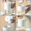 Yaz Çok Fonksiyonlu Buz Kırıcı Taşınabilir El Tıraşlı Buz Makinesi Ev Yapımı Smoothie Maker